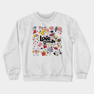 Love doodle Crewneck Sweatshirt